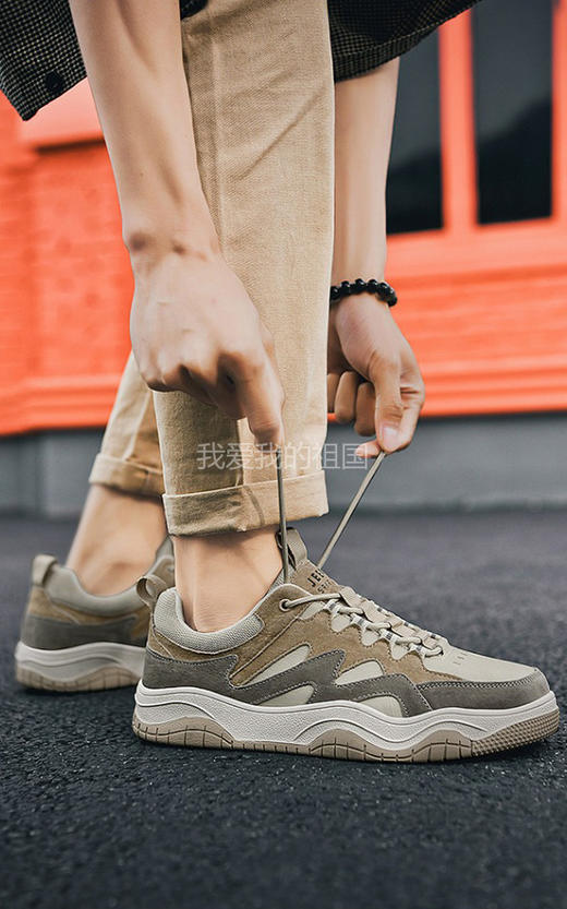 正品正品JEEP男士复古休闲鞋军工品质 商品图5