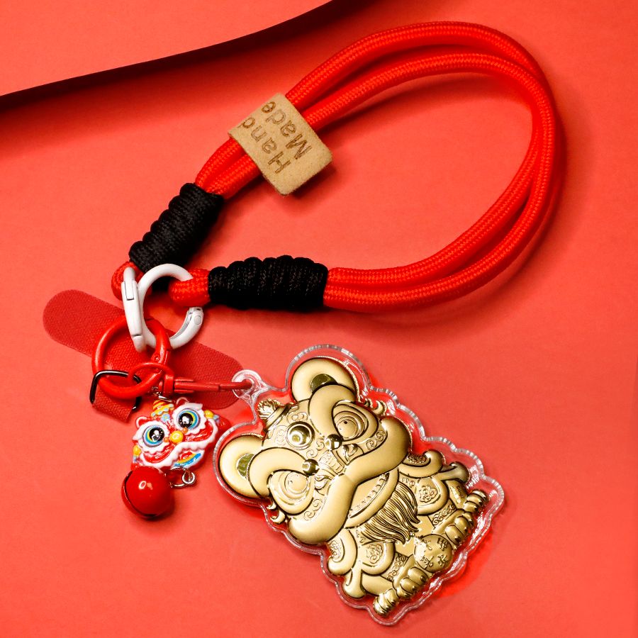 【新品】纳福聚财！醒师足金挂件！送挂绳！