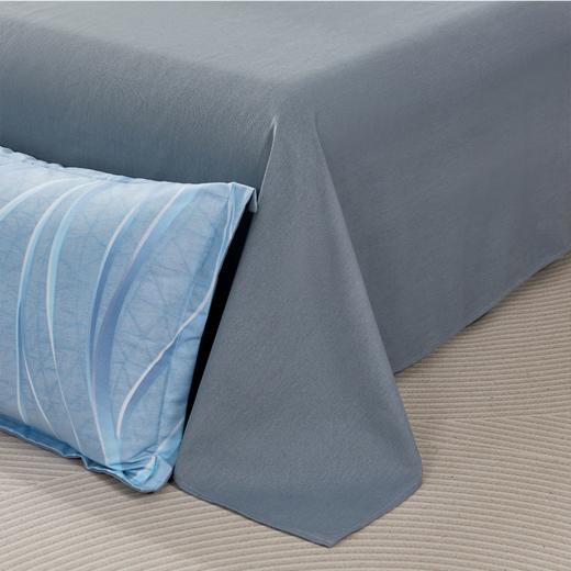 杉杉 时尚纯棉磨毛四件套—岁月长河-蓝QFS-2610 商品图1