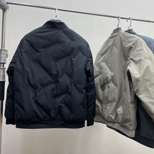 D112569秋冬新款男士棒球领白鸭绒羽绒服夹克外套 商品图3