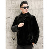 WS 927561[【数量不多】 媲美真水貂男装仿貂皮草夹克保暖外套翻领 商品缩略图0