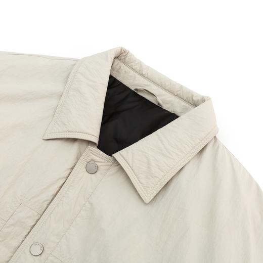 【格纹拼接】衬衫式羽绒服25冬款时尚潮流百搭保暖羽绒外套男K&C 商品图2