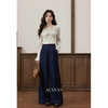 【65折秒杀】鹿向南「松弛步履」多色阔腿休闲裤女秋冬宽松慵懒风百搭直筒长裤LXNJ935 商品缩略图3