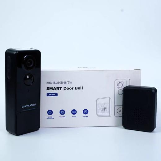 神眸可视门铃家用无线智能电子手机远程监控摄像头猫眼入户门呼叫 商品图1