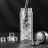 【商务双层玻璃杯】男士泡茶杯高档商务车载杯子女大容量隔热专用水杯300ML 商品缩略图3