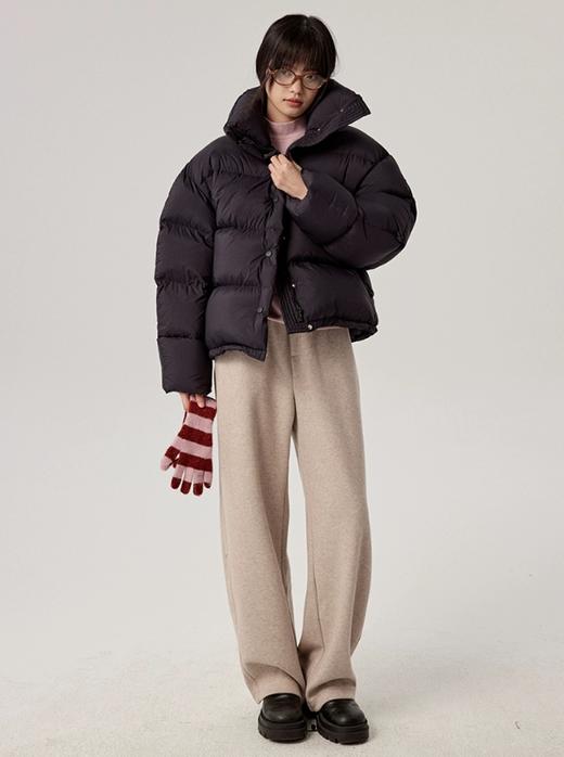 老米优品🎈3-5天！高端系列《加厚加绒直筒小阔腿羊毛裤》550g克重，垂感nice ! 显瘦又高级，松弛有温暖~ K251125A 商品图11