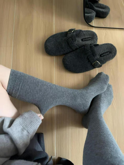 <曾小咸推荐> 韩系百搭叠穿小腿袜 日常价69.99/2双！ 活动价29.99/2双！！！【预售款，预计3-15天发货】 商品图5