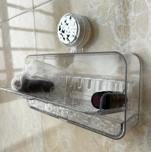 【巨好用的一款肥皂收纳盒】巨贵的肥皂再也不那么容易被泡烂了 吸盘肥皂盒壁挂式免打孔香皂盒子2025新款卫生间肥皂沥水盒置物架 商品图7