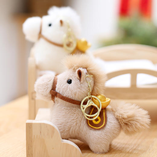 因贝比 雍he宫同款马年本命年钥匙链/挂件/玩偶公仔/包挂 商品图0