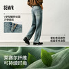 森柔|森马牛仔裤男款春季宽松直筒长裤青年复古水洗时尚流行裤子 商品缩略图1