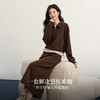 【11/26新品】熙世界轻运动休闲套装ootd搭配一整套女秋装棕色卫衣半身裙两件套 商品缩略图1