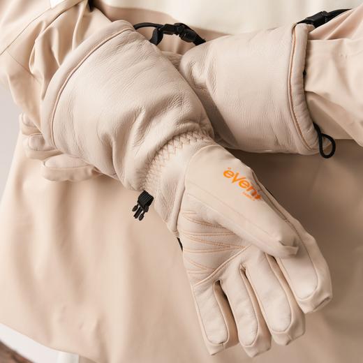 HEAL滑雪手套户外运动保暖山羊皮夹棉防水UPPERVOID二普纬度 商品图3