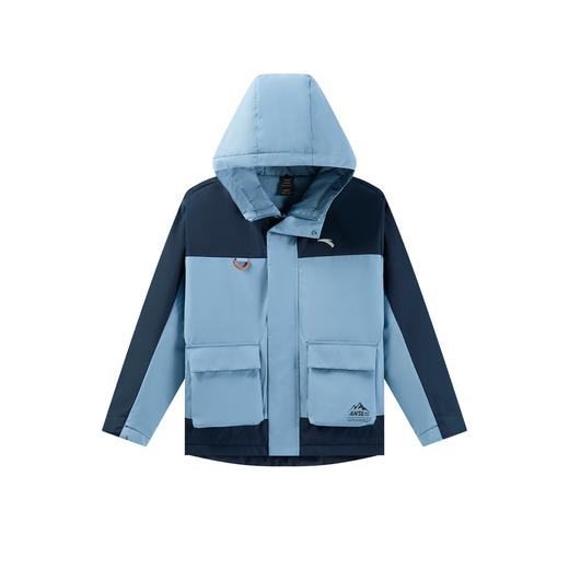 超级安踏户外风雨壳 | 儿童防水外套秋冬保暖夹克耐磨352546611U 商品图0