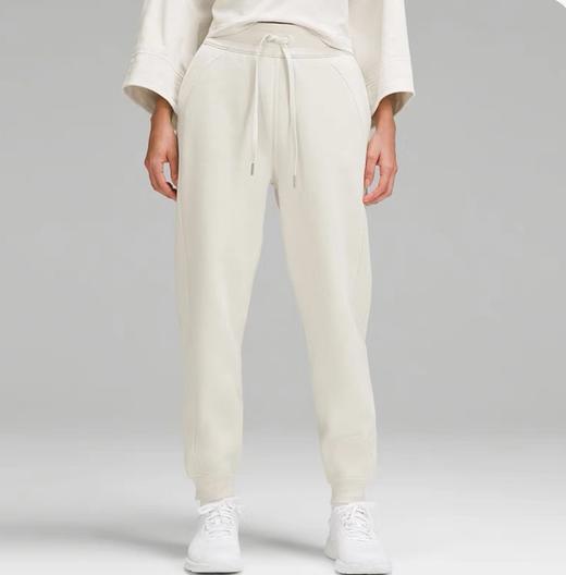 D112566男女同款高腰宽松运动裤冬款加绒裤 商品图9