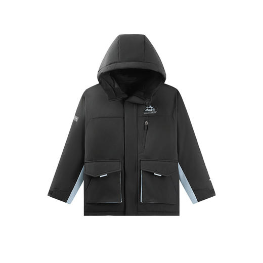 超级安踏男大童派克羽绒服冬保暖防寒外套三防羽绒外套352546920U 商品图2