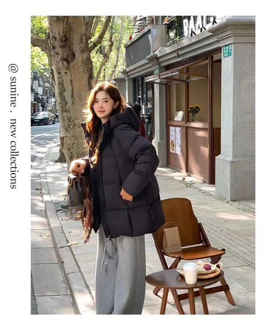 SON22535泡芙连帽50羽绒服 商品图7