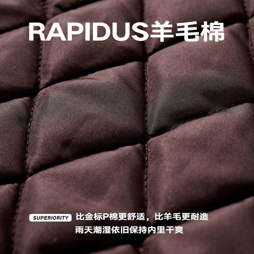 NPC潮牌刺绣logo撞色衣领棉服巴恩风翻领羊毛棉冬季上新NP59PJ10 商品图4