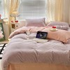 D112536氛围感奶油双拼牛奶绒高品质保暖牛奶绒床上四件套 商品缩略图7