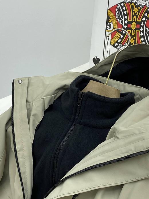 D112515软壳三合一户外休闲衣运动外套男女内胆冲锋衣 商品图13