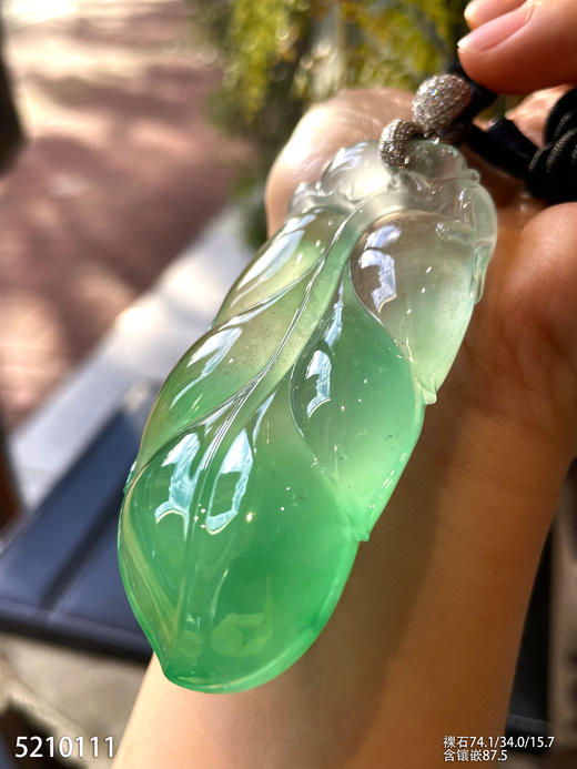 叶子吊坠【5210111】具体价格微信咨询 商品图5