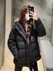 D112542泡芙女款冬季保暖连帽五格羽绒服 商品缩略图7