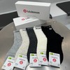 礼盒装，lulu长袜潮袜时尚百搭🔥新款四季新款中筒纯棉袜子 商品缩略图2