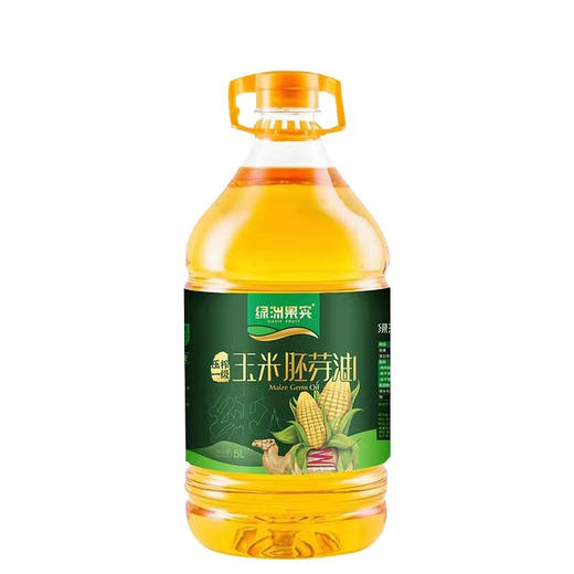 绿洲果实·压榨一级玉米胚芽油5L 非转基因家用食用油 商品图0