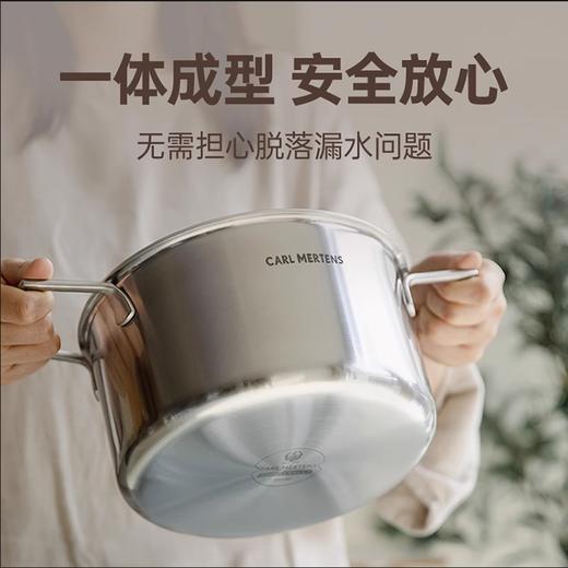 三头鹰纯钛双层蒸锅-24cm 商品图0