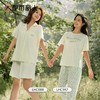 都市丽人女士睡衣天丝无尘棉家居服短袖长裤套装LHC9A7 商品缩略图1