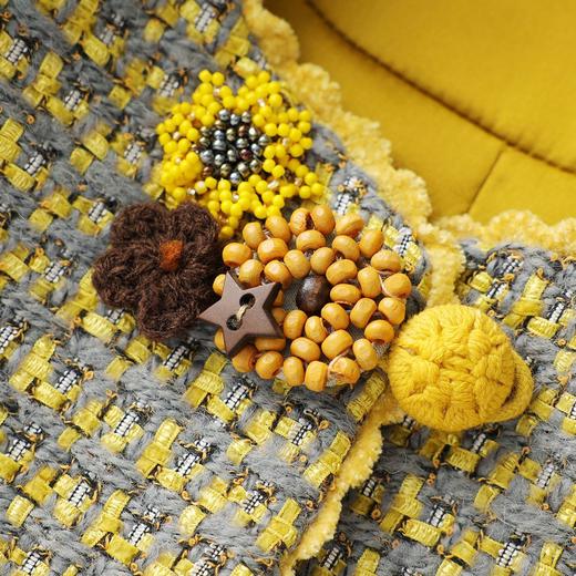 「高货wl」全新升级【铂金会员404/天猫539/差价135】(02353)洛诗琳重工彩纱编织粗花呢外套2025冬季气质小香风外套女 商品图3