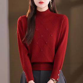 CC新款气质打底衫冬季内搭时髦洋气漂亮上衣2025年新款女士毛衣