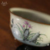 问鼎鼎峰柴窑绘画（天青精工款鸡缸杯） 商品缩略图3