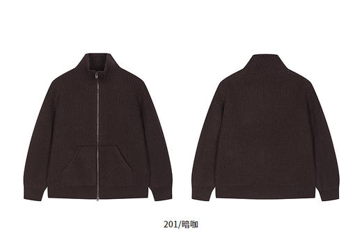 jnby  25年冬款  短款开襟毛衫  1PA310400 商品图11