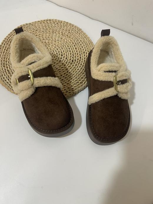D112511冬新款厚底加绒雪地靴保暖毛毛鞋棉鞋勃肯鞋女 商品图3