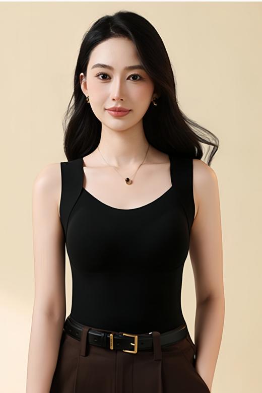 瑞士军工SWISS MILITARY羽绒提拉加厚固定杯保女士暖杯背心13260 商品图9