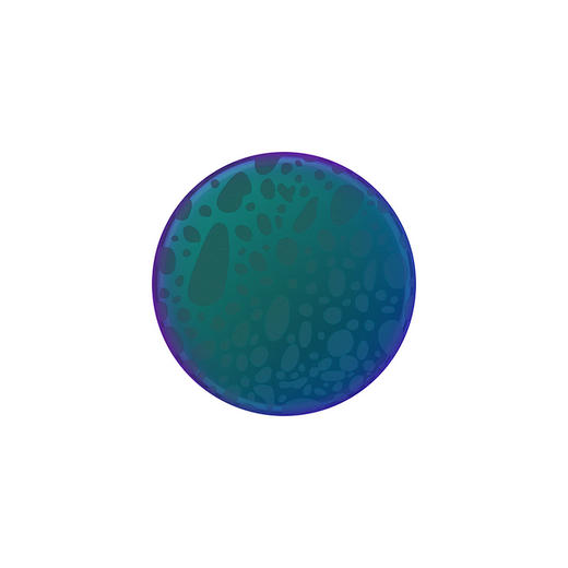 【夜行者】点状斑纹 POPGRIP泡泡骚 Graphic平面系列 绿色 纹理 商品图2