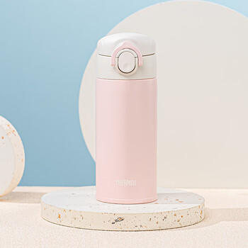 膳魔师（THERMOS）保温杯男女士儿童直饮保冷水杯开学必备礼物350ML 粉色 商品图5