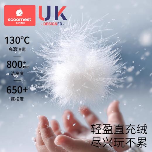 科巢儿童羽绒服短款男童女童轻薄内胆2025年新款连帽防风冬装外套 商品图2