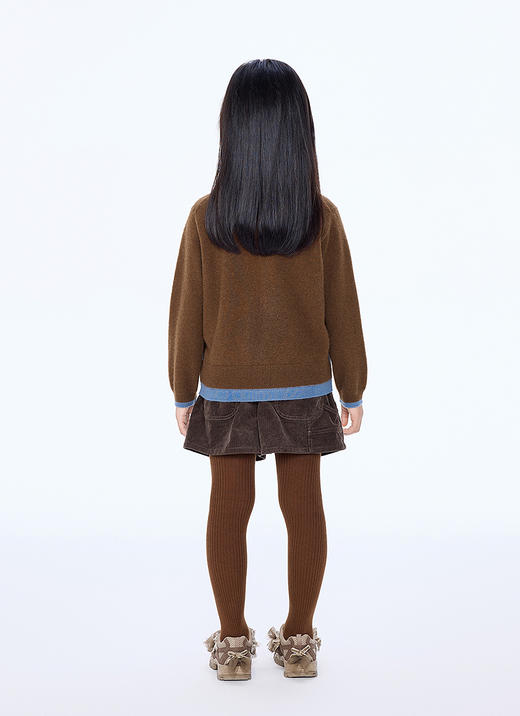 jnby  25年冬款  长袖套头羊绒衫  1PA310630 商品图5