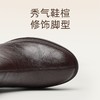信诺时尚粗跟妈妈短靴软底舒适女鞋2025冬季新款加绒保暖棉鞋皮鞋5M193-29TD 商品缩略图1