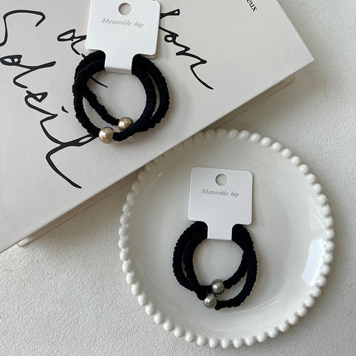 皮筋带迷你小圆珠基础对装皮筋-纪念日百货门店同款167044312 商品图3