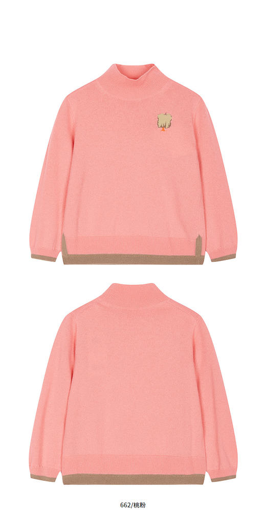 jnby  25年冬款  长袖套头羊绒衫  1PA310630 商品图10