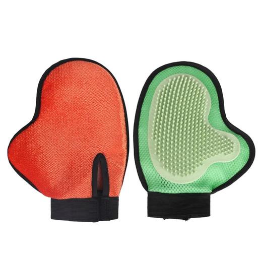 【2件套】宠物清洁用品除毛刷子+手插式宠物吸水毛巾 宠物洗澡套装 商品图3