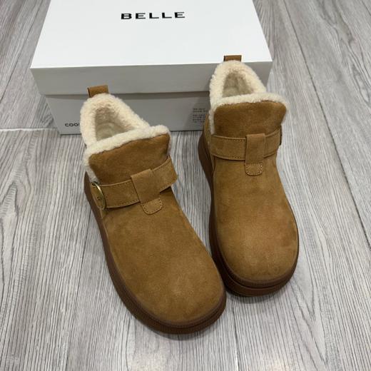 D112531女靴子厚底雪地靴加绒冬季新款棉鞋防滑保暖勃肯短靴E4K1DDD5 商品图8