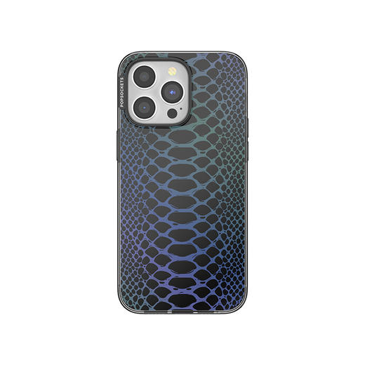 【夜行者】夜蟒 POPCASE手机壳 MagSafe Popcase磁吸款 黑色 纹理 iPhone 15/14/13 商品图1