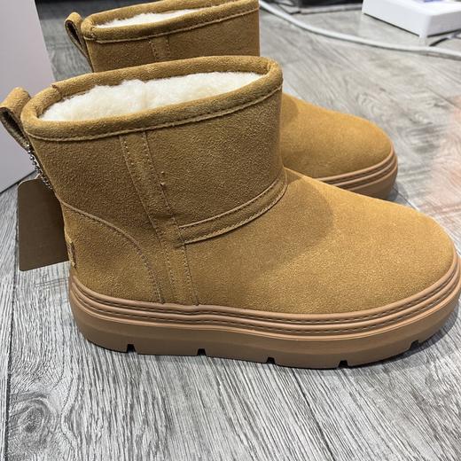 D112508小暖宝暖墩墩厚底雪地短靴轻便女加绒棉鞋E6C1DDD5 商品图3