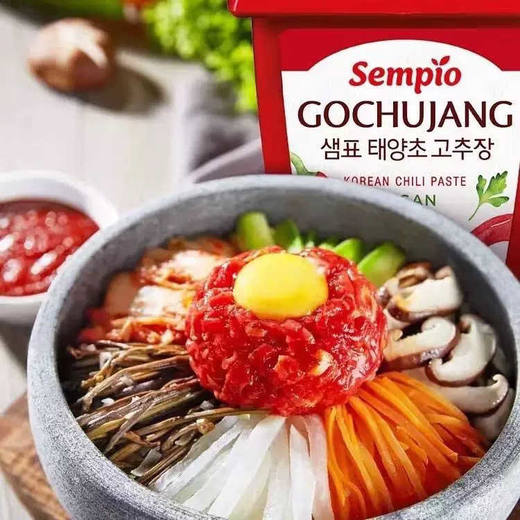 【新品上架】膳府太阳草辣椒酱500g 韩国调味酱辣酱微辣拌饭炒年糕酱/031255 商品图1