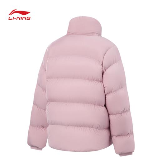 李宁女子立体裁剪85%鹅绒短羽绒服AYMV186 商品图4