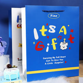 【礼物季】快乐加倍手提礼品袋M号-纪念日百货门店同款167193781