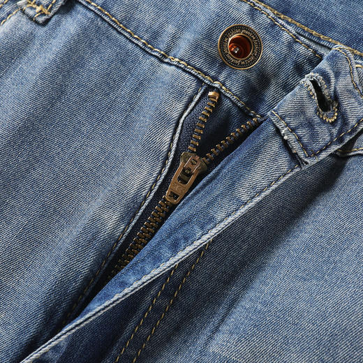 gxg.jeans男装【莱赛尔】25年夏新款复古水洗牛仔裤休闲直筒裤男士牛仔长裤K&C 商品图5